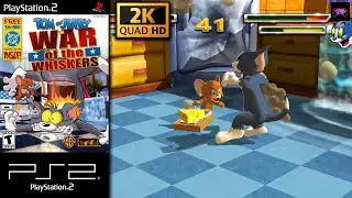 Tom and Jerry in War of the Whiskers (PS2) - Full Game Longplay Walkthrough 2K 60FPS