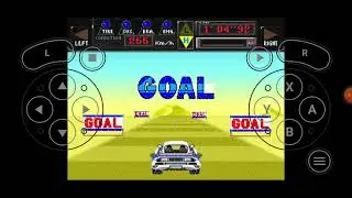 1991 Jaleco Rally Big Run The Supreme 4WD Challenge Super Nintendo Title 