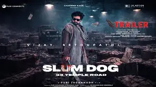 Slum Dog Trailer | SlumDog Vijay Sethupathi | New South Movie | Slum Dog First Look | Slumdog Teaser
