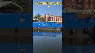 Diglis Marina, Worcester, England - beautiful sunny day ☀️
