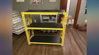 Dewalt 4-Foot Tall, 3-Shelf Industrial Workshop//Garage Storage Rack, Total review