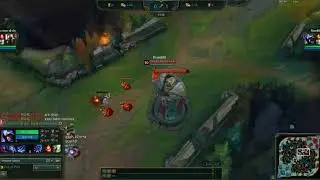 B5 Smurf Talon vs P5 Pantheon Domination LOL