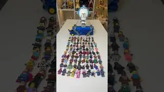Can 100 minifigures fit in the LEGO Fortnite Battle Bus? #lego #afol #rlfm #reviews #77073 #fortnite