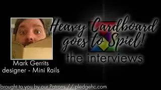 Heavy Cardboard - 2017 Essen Interviews - Mark Gerrits