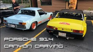 Porsche 914 Canyon Carving Driving Video