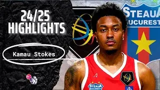 Kamau Stokes Highlights 2024/25 || Romania Liga Nationala || Steaua B.
