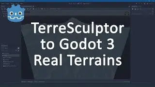 Real-World Terrain: TerreSculptor to Godot 3