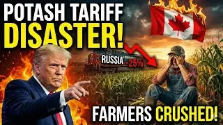 1 Min Ago: Trump&rsquo;s Potash Tariff BACKFIRES &ndash; US Farmers Pay 13% More, $40 Billion Bailout Required