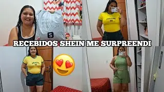 RECEBIDOS SHEIN ME SURPREENDI LOOKS LINDOS #SHEINsaveinstyle #SHEINtrends #ad