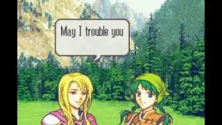 Fire Emblem: Blazing Sword - Rebecca & Louise Support