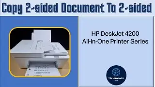 HP DeskJet 4255 |4220 : Copy 2 sided document to 2 sided