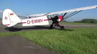 Piper J3C-90 Cub / Piper L-4J Cub D-EMMV Teuge Airport 9 Mei 2024