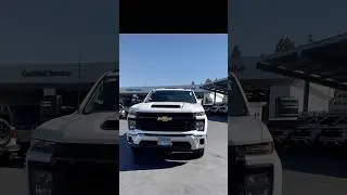 2024 Silverado 3500 Crew Cab Gas 4WD @onewabash 9&rsquo; Flatbed #chevrolet #silverado #fleet #truck