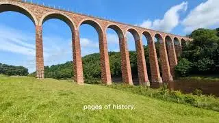 Leader foot via duct in the Scottish borders #historicbridge #scotlandtravel #scotlandexplore