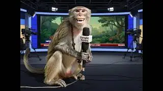 Breaking News: Monkey Wishes You Happy New Year 2026 😂🎉