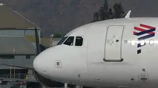 Airbus scel aeropuerto internacional Arturo Merino Benítez Santiago de Chile 