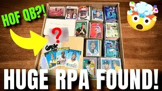 I PAID $75 FOR HUGE SPORTS CARDS BOX FROM GOODWILL!