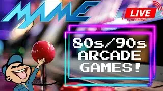 MAME ARCADE CLASSICS (80s & 90s) - RETRO ARCADE LET&rsquo;S PLAY LIVE! | INSERT COIN TO JOIN!