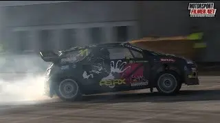 Inboard: Petter Solberg Citroen DS3 600HP Supercar Oslo Motorshow 2013