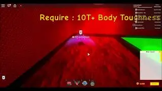 The best way for body toughness | Roblox: Super Power Training Simulator