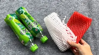 Super DIY Glass Jar Idea And Recycled Fruit Wrap | Kitchen decoration
