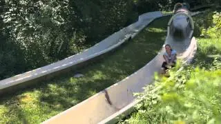 The Alpine Slide at Jiminy Peak!