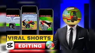 How to Edit Gaming Shorts Like FARJAN GAMER ✂️ | Indian Vehicle Simulator 3D Editing Tutorial 🚛