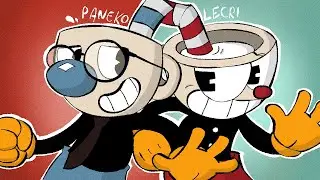 A dupla CATASTRÓFICA no CUPHEAD (ft. Lecri)