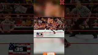Eugene vs Kurt Angle | WWE Raw Classic Match 🔥 #wwe #shorts