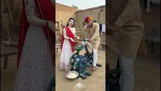 🔥 Hand Made Atta Chakki Hack | No Electricity Flour Machine | Smart Desi Village Tech India 🚜🔥