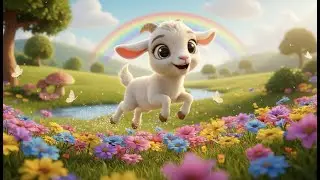Das fröhliche Zicklein 🐐 | Lustiges Kinderlied über ein glückliches Zicklein | Kinderlieder Deutsch