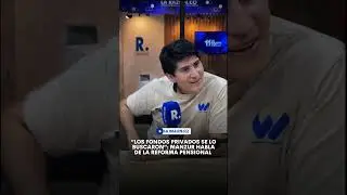 &ldquo;Los fondos privados se lo buscaron&rdquo;: Manzur habla de la reforma pensional