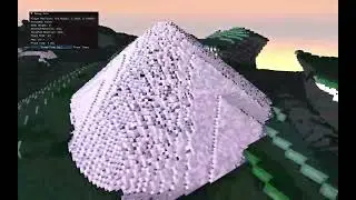 Raytraced Voxel Game - Water Simulation, Reflections, and Transparency