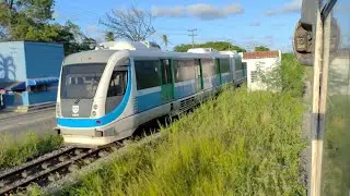 Dando uma volta no VLT 01 de João Pessoa na Paraíba