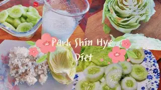 I tried Park Shin Hye diet for 3 days