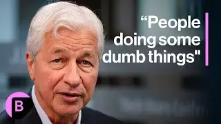 Dimon Says JPMorgan's Rivals Are Doing 'Dumb Things'