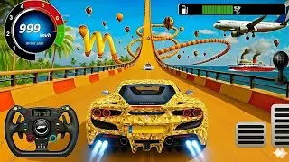 💎 $10,000,000,000 GOLD DIAMOND FERRARI! 🚀 999 KM/H ULTIMATE TEST: GT Car Stunt Master