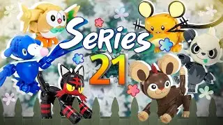 Unboxing Series 21 Mega Construx Pokeball Pokemon!!! // Featuring Alolan Starter Redesigns!!!