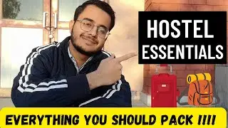 Hostel Essentials | Things to carry while moving in a hostel | @ajayratheevet #veterinary #bvsc