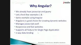 AngularJs Fundamentals.