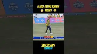 PAHADI Gaming Bowling 😱☠️ Bumrah Record Broken! #booyahpremierleague #freefire #cricket #tournament