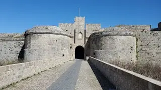 Visiting all the Gates of the Medieval City of Rhodes, Greece :: April 2022