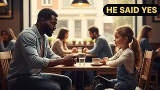 A One-Legged Girl Asked a Black Single Father ‘Can I Sit?’ — His Unexpected Answer Made Everyone Cry