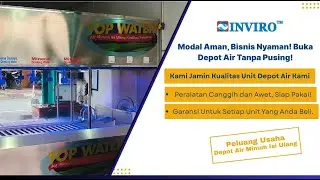 Modern Refill Drinking Water Depot With Ultrafiltration System😺.