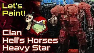 Battletech: Let's Paint some Clan Hells Horse Battlemechs!