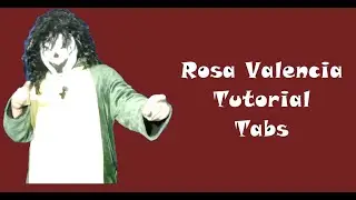 Tutorial de Rosa Valencia de Rigo Tovar guitarra con tablatura