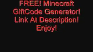 Minecraft GiftCode Generator ~NO SURVEYS~