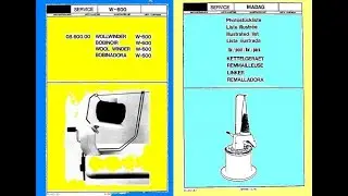 Passap E6000 woolwinder W600+linker сервісні інструкціЇ на англійській мові