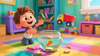 No No! Not in the Fish Bowl &ndash; Wet Mess Song! 🐟💦🙈 | Funny Rules Song for Kids