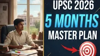 UPSC 2026 Strategy: 5 Months Master Plan for Prelims! 🎯